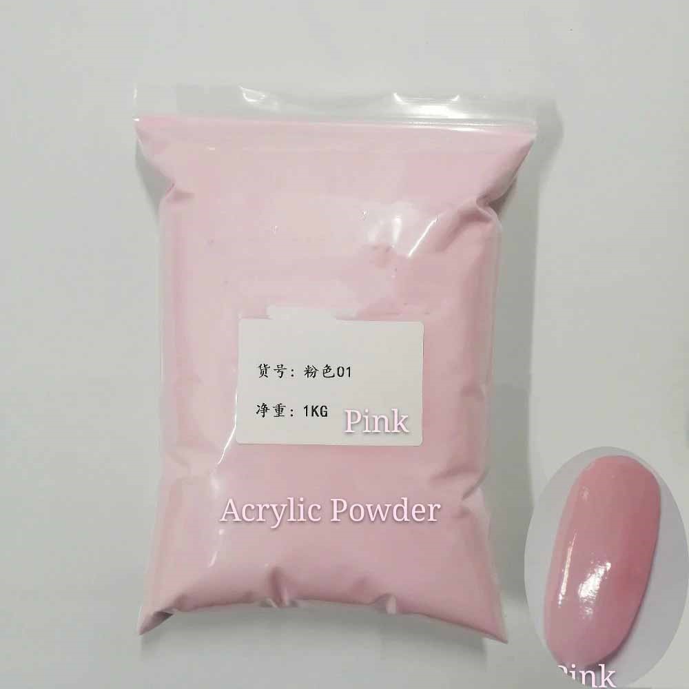 Acrylic Powder Clear - 네일 누드 핑크 클리어 화이트 딥핑