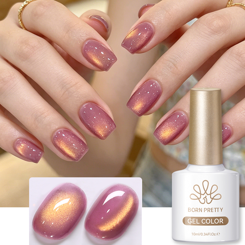 Nail Art Rose Gold - 본 프리티 10ml 스칼렛 제이드 컬러드