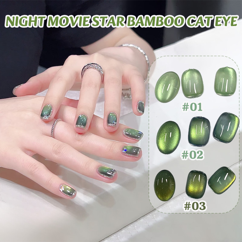 Nail Art Trend 2026 - ZH 1PCS 여름 밤 그림자 별