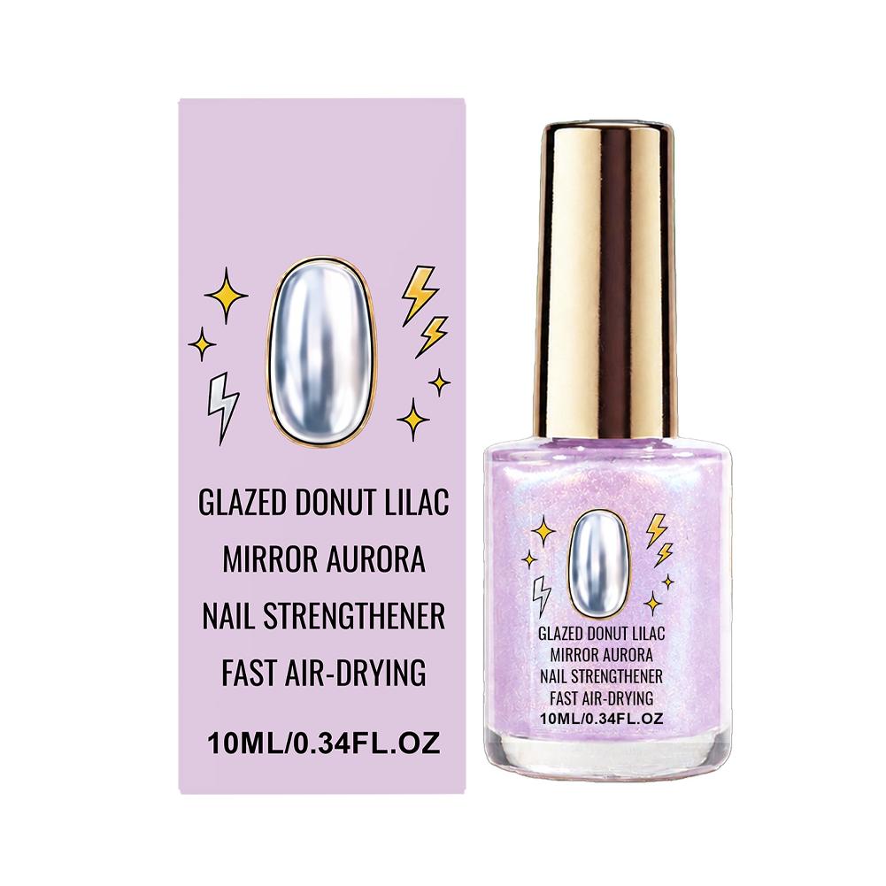 Nail Art Lilac - 글레이즈드 라일락 네일 폴리쉬 미러 오로라