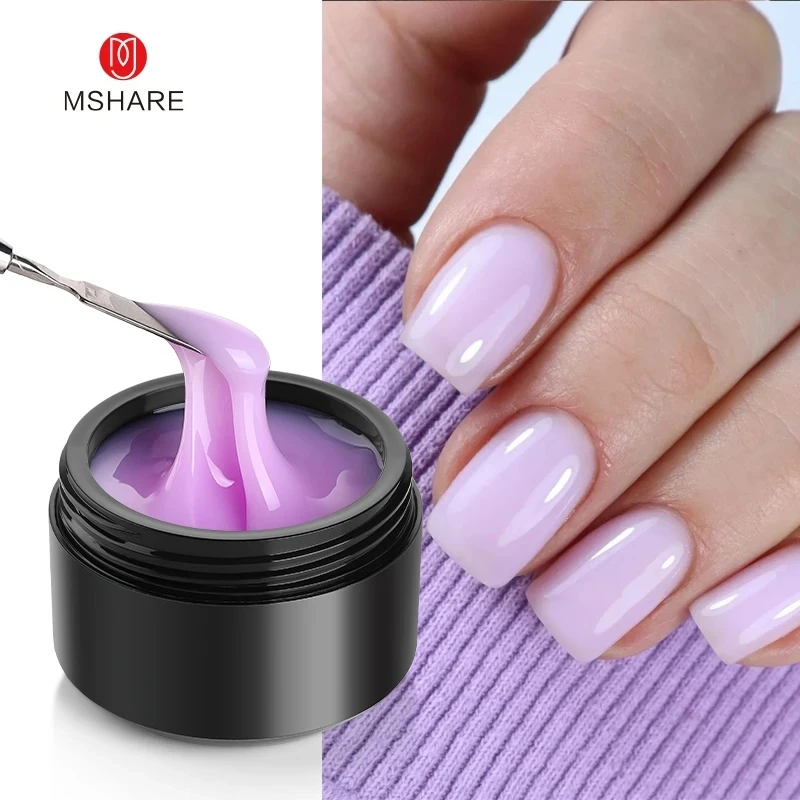 Nail Art Lilac - MSHARE 퍼플 라일락 빌더 익스텐션 젤