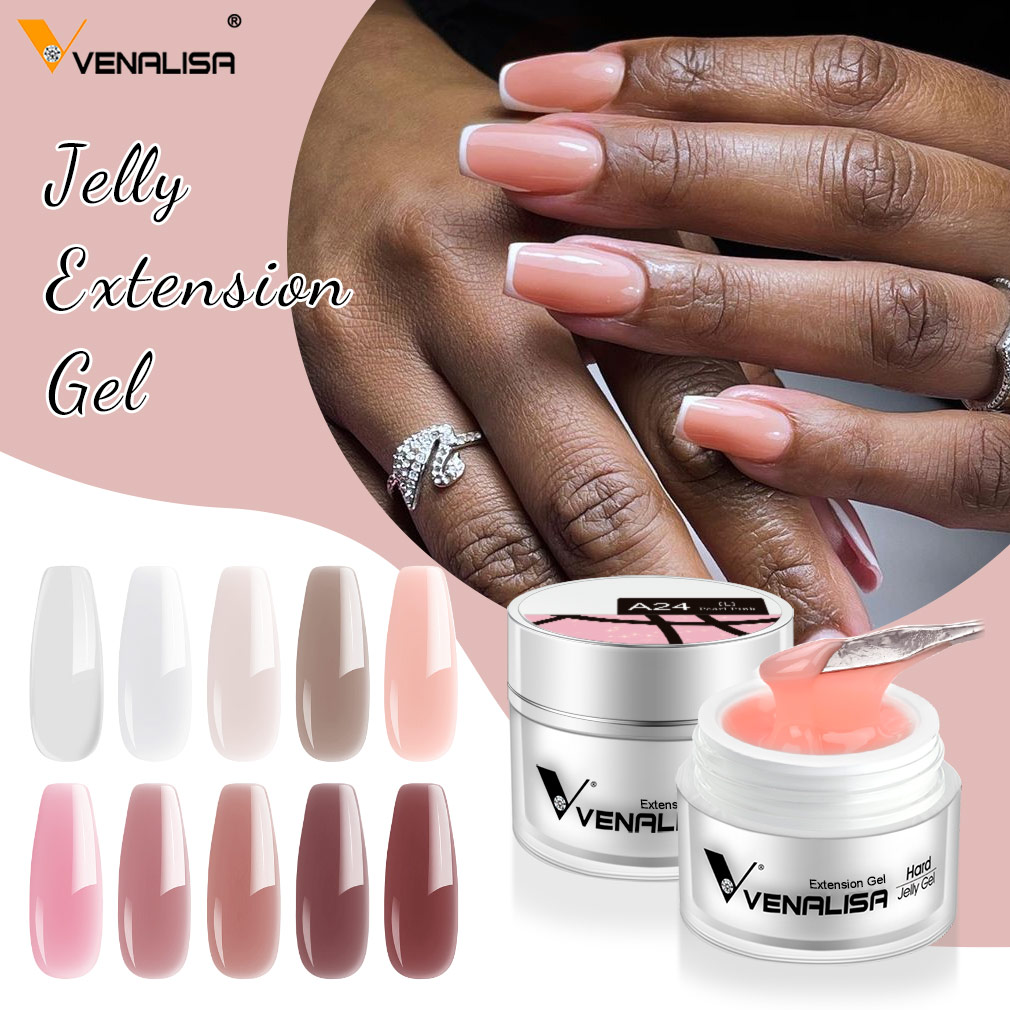 베날리사 50ml 젤리 젤 클리어 누드 핑크 커버젤 네 - Nail Art Lotso 리뷰 및 가격