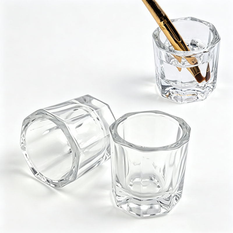 1pcs 네일 크리스탈 유리 네일 컵 네일 파우더 홀더 - Acrylic Powder Clear 리뷰 및 가격