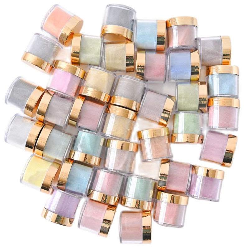20/50/100Pcs 골드 뚜껑 명확한 빈 리필 용  - Acrylic Powder Clear 리뷰 및 가격