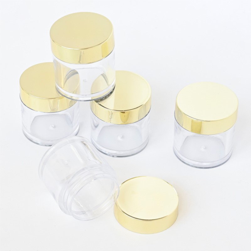 20/50/100Pcs 골드 뚜껑 명확한 빈 리필 용  - Acrylic Powder Clear 리뷰 및 가격