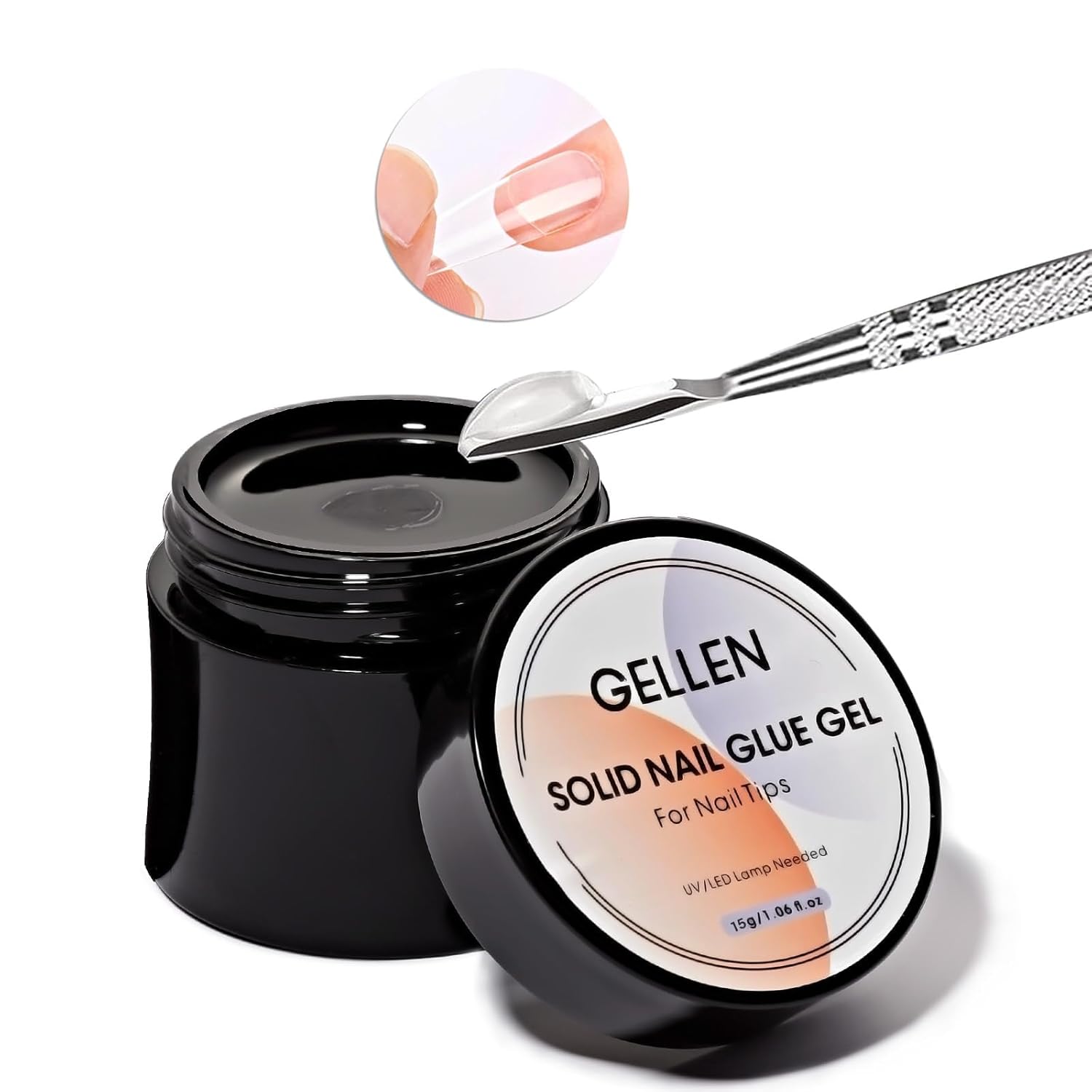 젤렌 네일 솔리드 글루 빌더 클리어 강화 젤 네일 팁  - Nail Art Extension 리뷰 및 가격