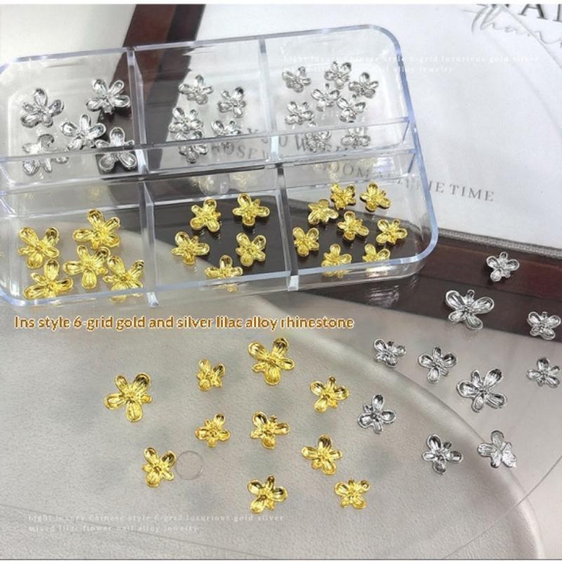 20/30pcs 3D 합금 꽃 네일 아트 참 일본식 실 - Nail Art Lilac 리뷰 및 가격