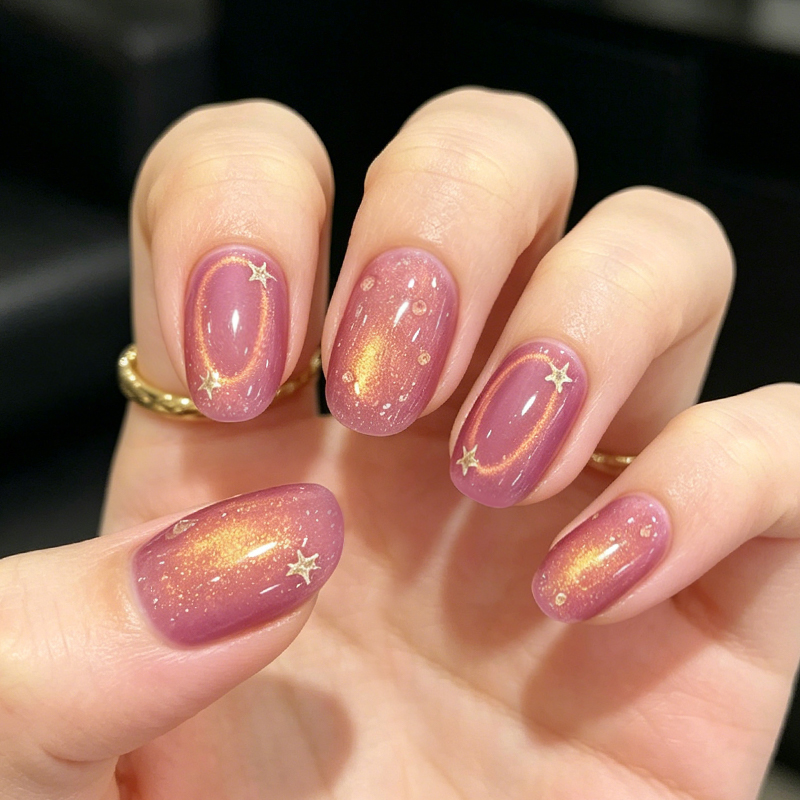 본 프리티 10ml 스칼렛 제이드 컬러드 캣 마그네틱  - Nail Art Rose Gold 리뷰 및 가격