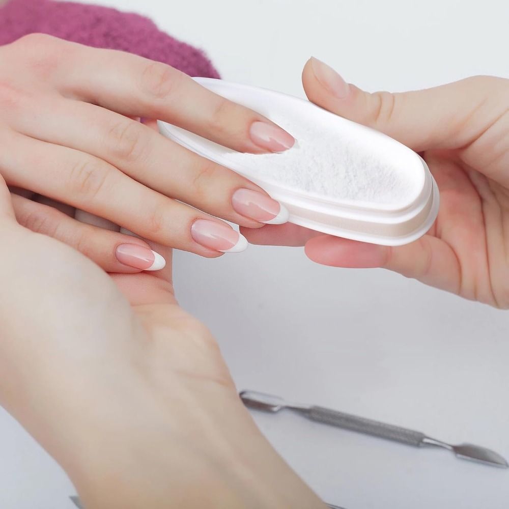 휴대용 네일 아트 네일 딥 컨테이너 인체공학적 DIY  - Nail Art French Nails 리뷰 및 가격