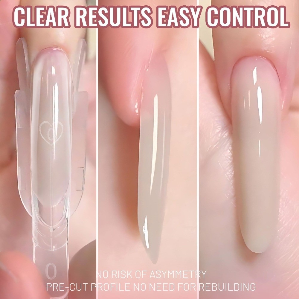 120개 로켓 모양 샌드위치 듀얼 네일 폼 투명 풀커버 - Nail Art Extension 리뷰 및 가격