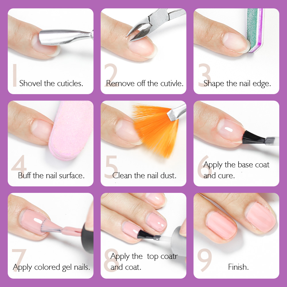 레인보우 기니 8ml 퍼플 시리즈 네일 폴리쉬 라일락  - Nail Art Lilac 리뷰 및 가격