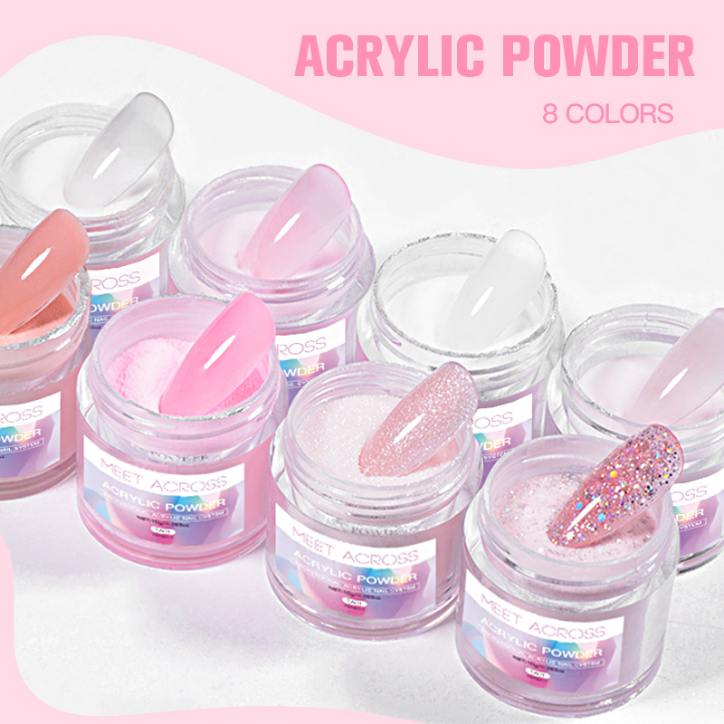 MEET ACROSS 아크릴 파우더 크리스탈 플라워 카 - Acrylic Powder Clear 리뷰 및 가격